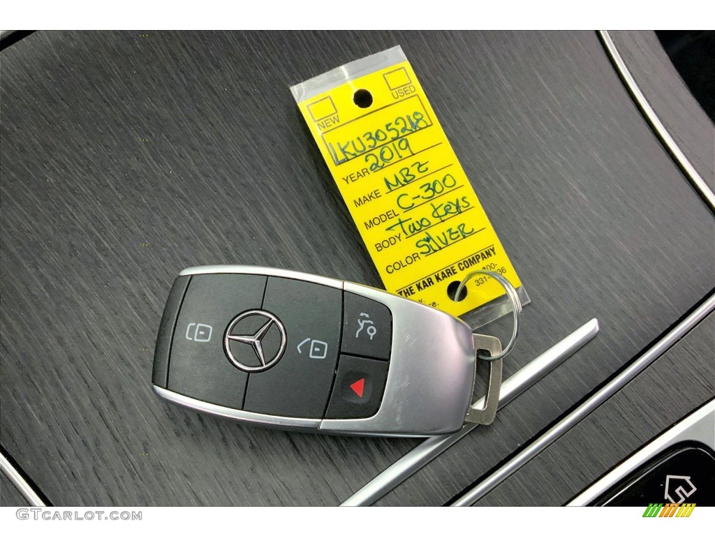 2019 C 300 Sedan - Selenite Grey Metallic / Black photo #11