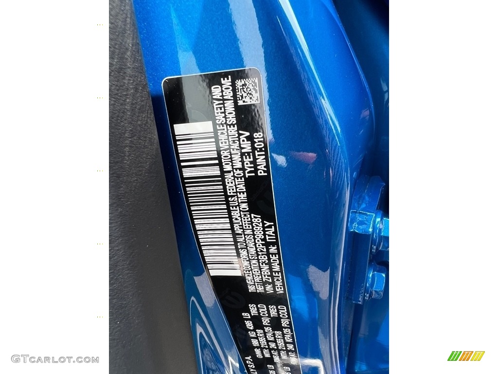 2023 Fiat 500X Sport AWD Color Code Photos