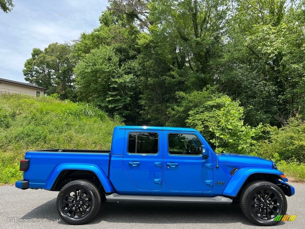 Hydro Blue Pearl 2023 Jeep Gladiator High Altitude 4x4 Exterior Photo #146189672