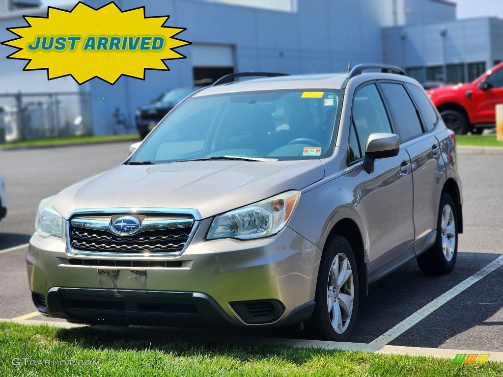 2014 Forester 2.5i Premium - Burnished Bronze Metallic / Black photo #2