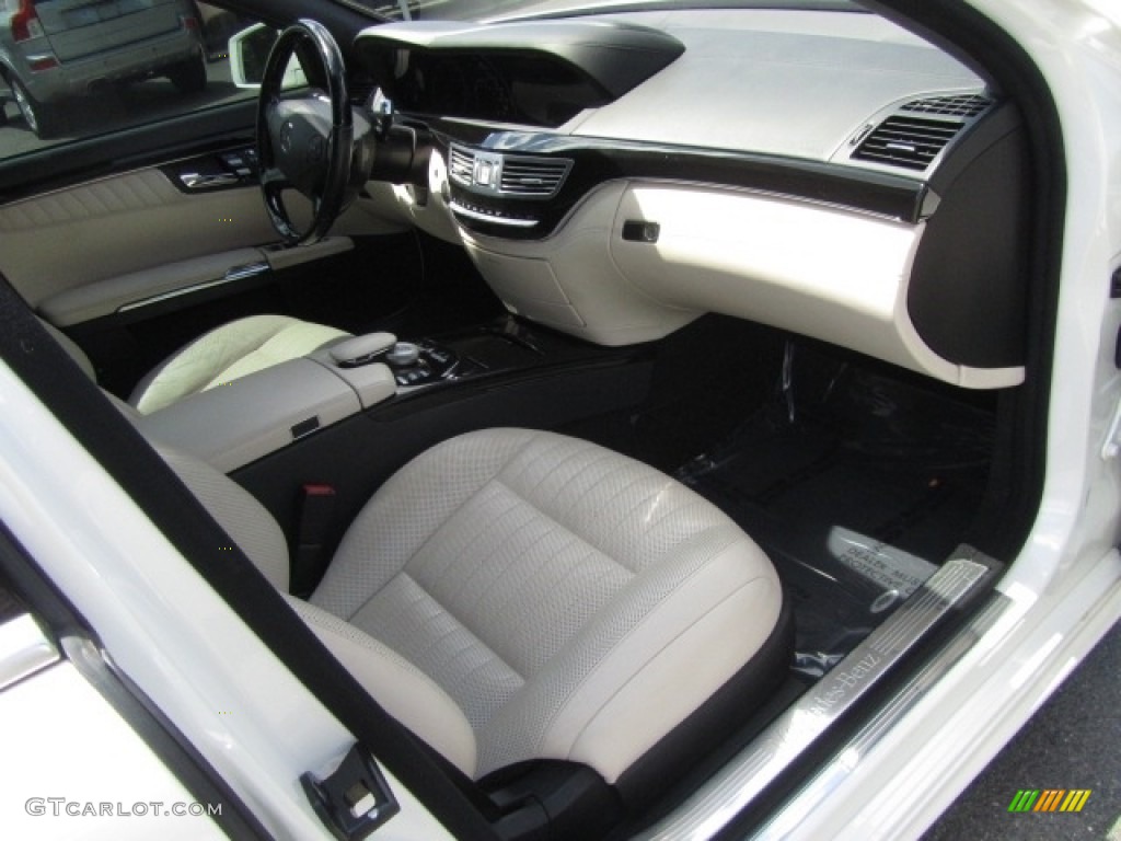 2013 S 550 Sedan - Diamond White Metallic / designo Saffron Beige photo #21