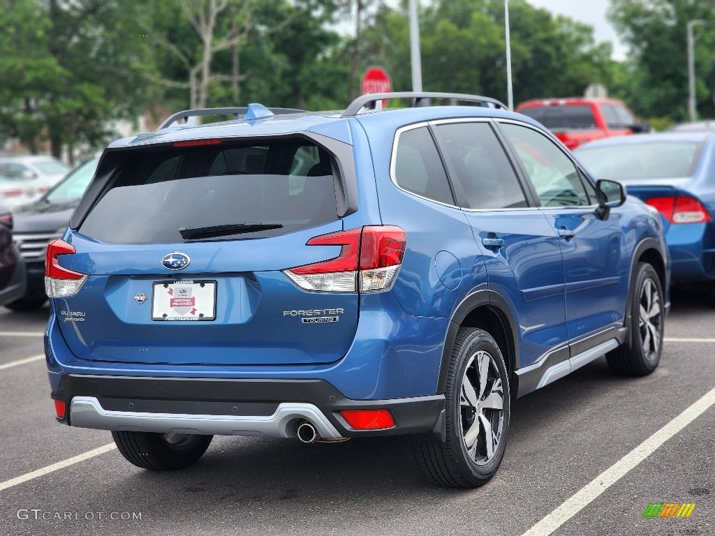 2021 Forester 2.5i Touring - Horizon Blue Pearl / Black photo #4