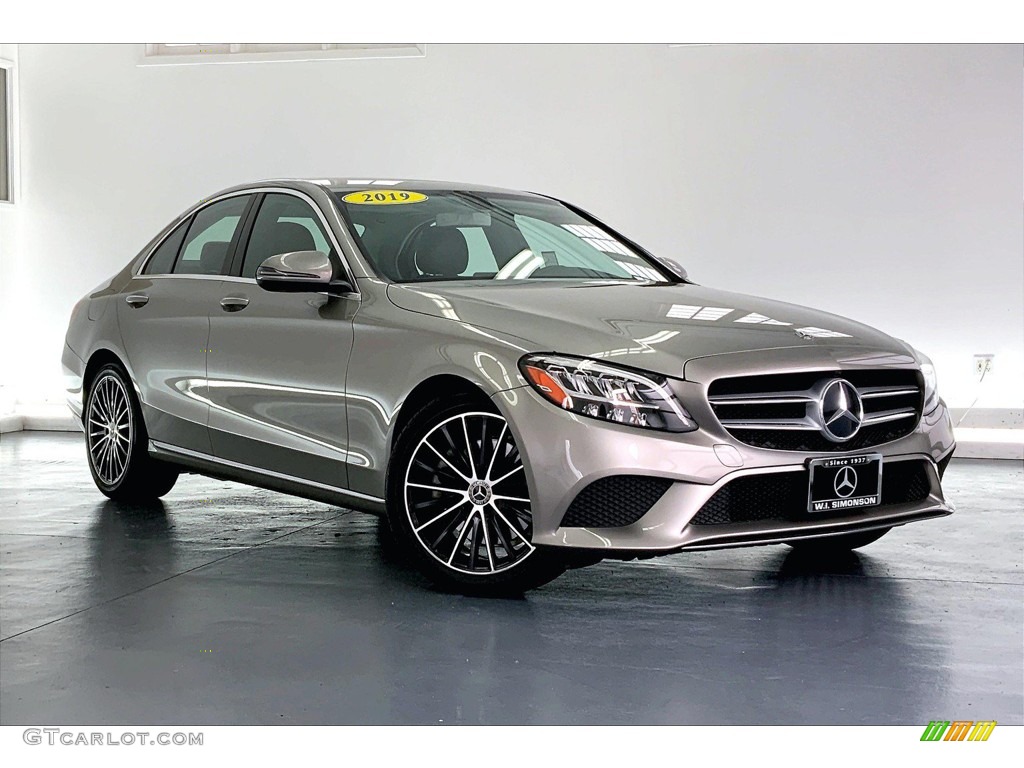 2019 C 300 Sedan - Selenite Grey Metallic / Black photo #34