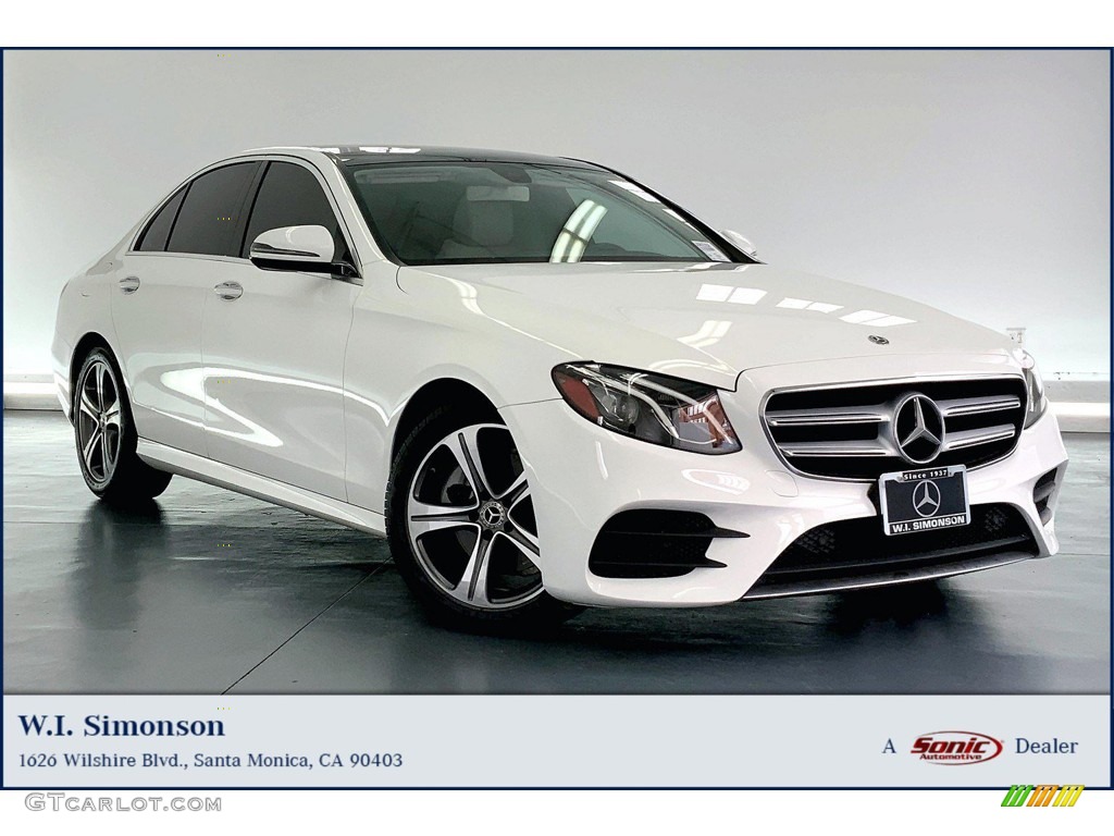 Polar White Mercedes-Benz E