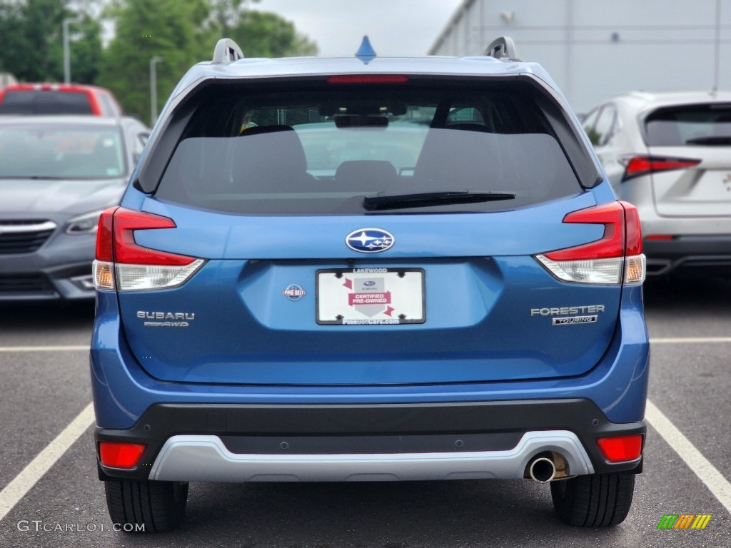 2021 Forester 2.5i Touring - Horizon Blue Pearl / Black photo #5