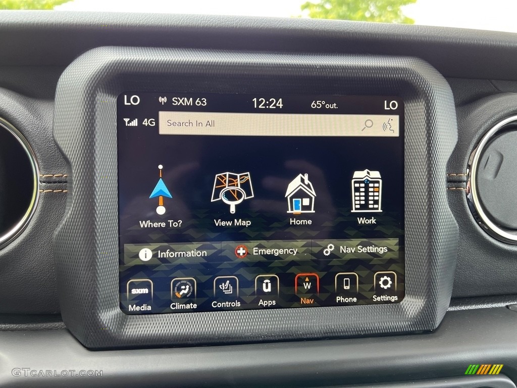 2023 Jeep Gladiator High Altitude 4x4 Controls Photo #146190123