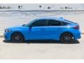 Boost Blue Metallic 2022 Honda Civic Sport Hatchback Exterior