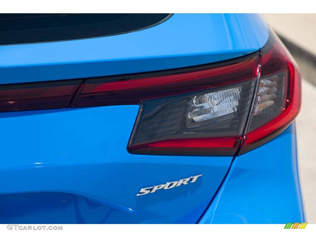 2022 Civic Sport Hatchback - Boost Blue Metallic / Black photo #11