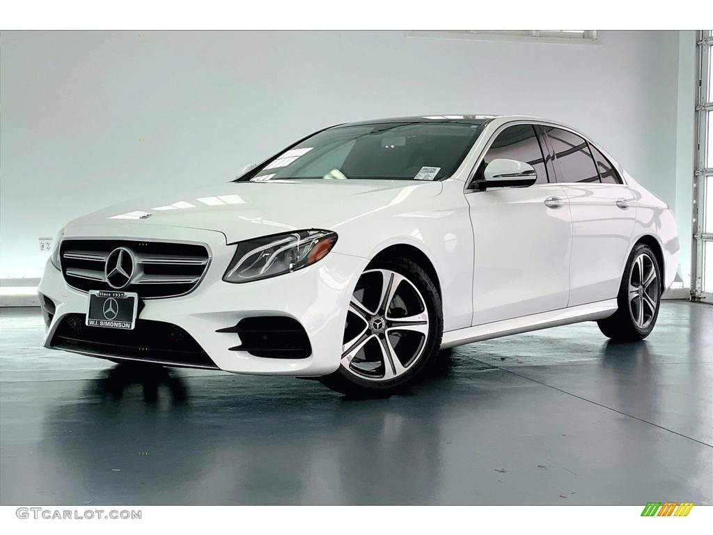 2019 E 300 Sedan - Polar White / Macchiato Beige/Black photo #12