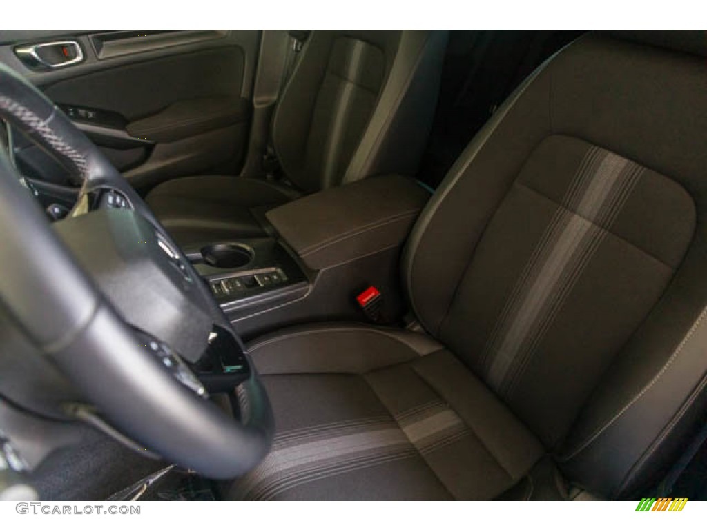 2022 Civic Sport Hatchback - Boost Blue Metallic / Black photo #18