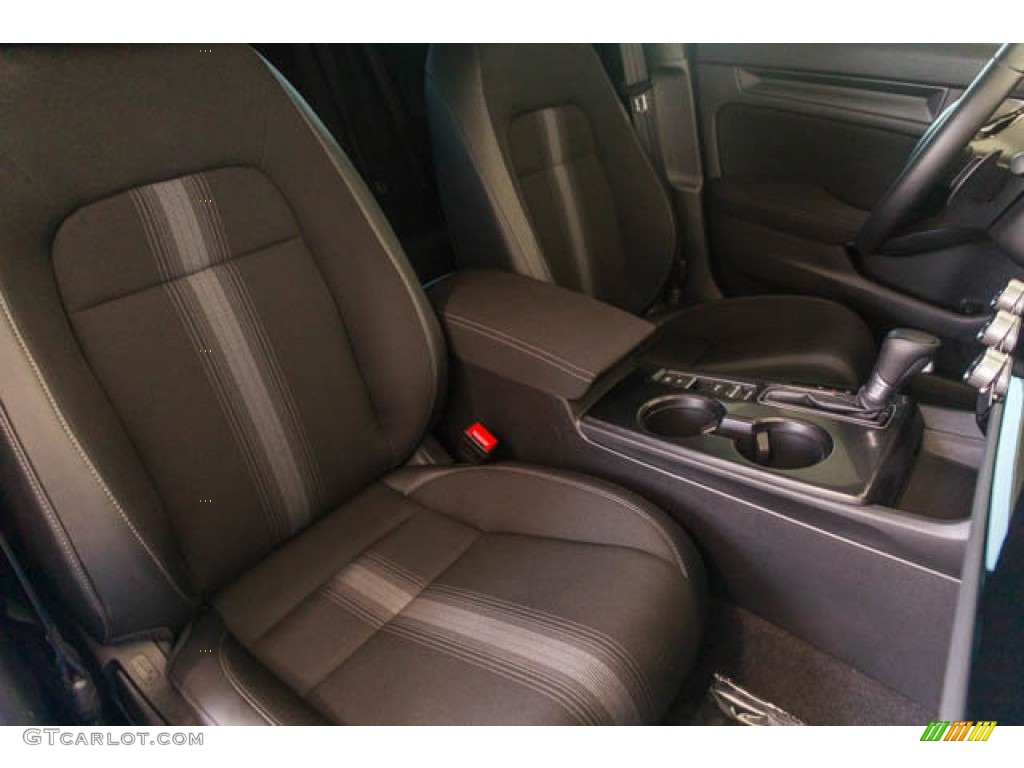2022 Civic Sport Hatchback - Boost Blue Metallic / Black photo #23