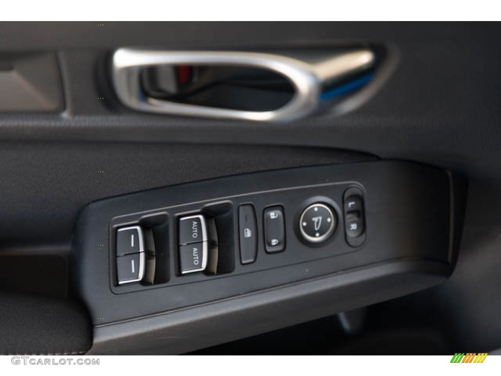 2022 Civic Sport Hatchback - Boost Blue Metallic / Black photo #28