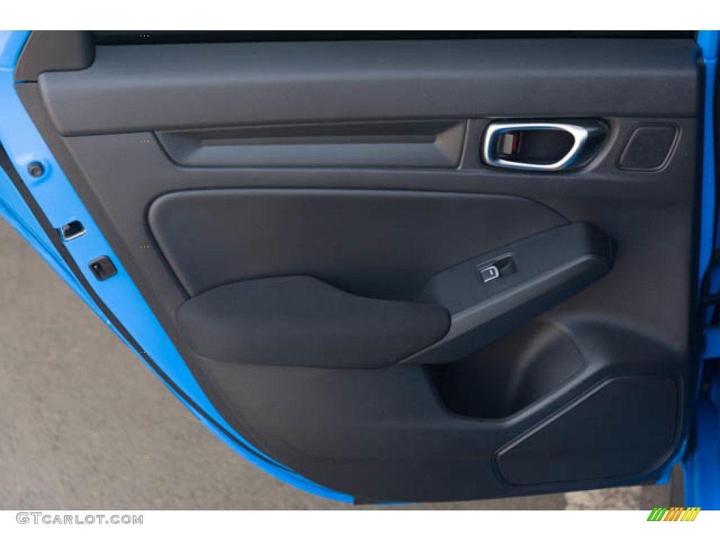 2022 Civic Sport Hatchback - Boost Blue Metallic / Black photo #29