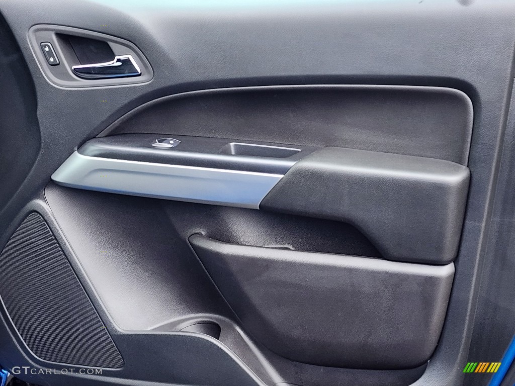 2022 Chevrolet Colorado LT Crew Cab 4x4 Jet Black Door Panel Photo #146190696