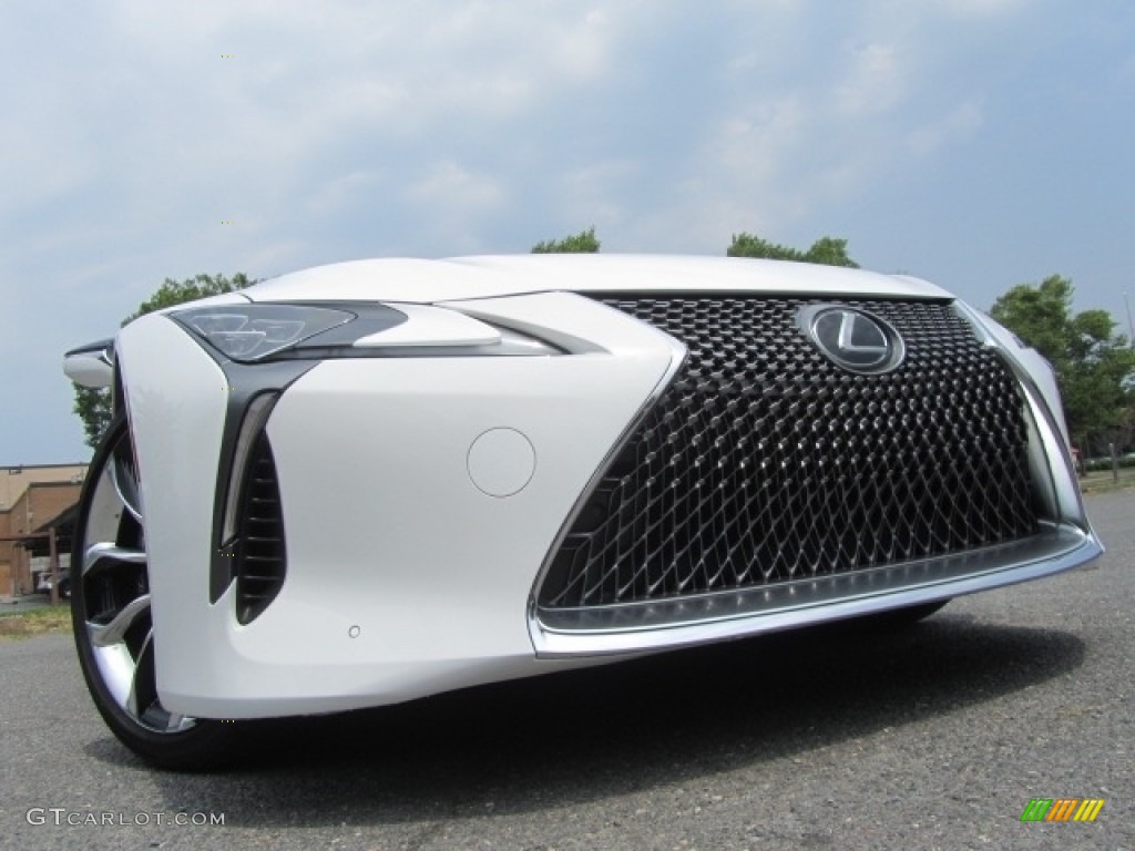 2021 LC 500 Coupe - Ultra White / Circuit Red photo #2