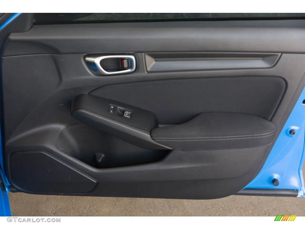 2022 Civic Sport Hatchback - Boost Blue Metallic / Black photo #32