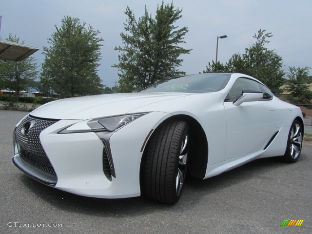 2021 LC 500 Coupe - Ultra White / Circuit Red photo #6