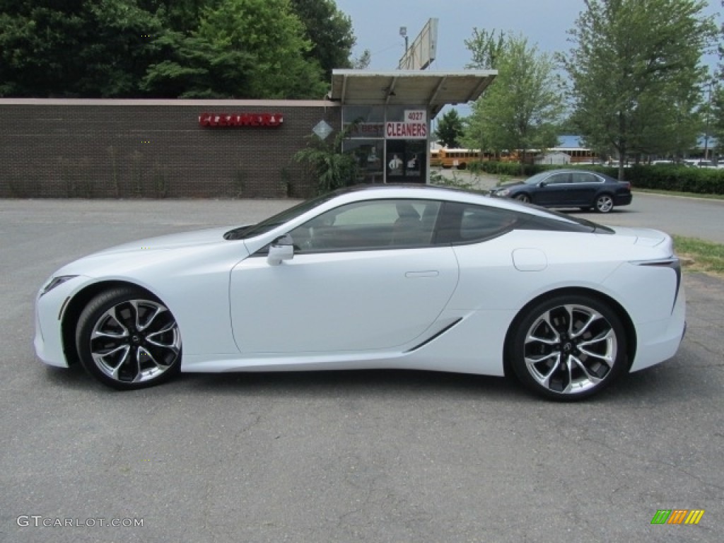 2021 LC 500 Coupe - Ultra White / Circuit Red photo #7