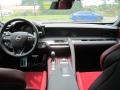 2021 Lexus LC Circuit Red Interior Dashboard Photo