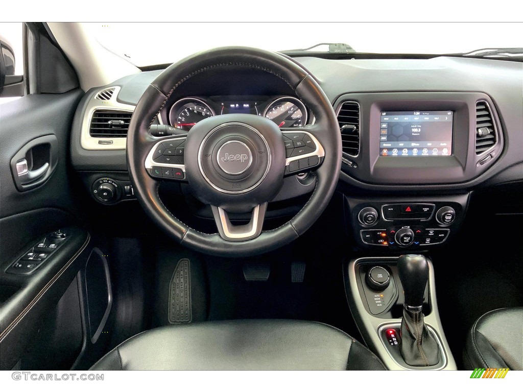 2020 Jeep Compass Latitude 4x4 Black Dashboard Photo #146191048