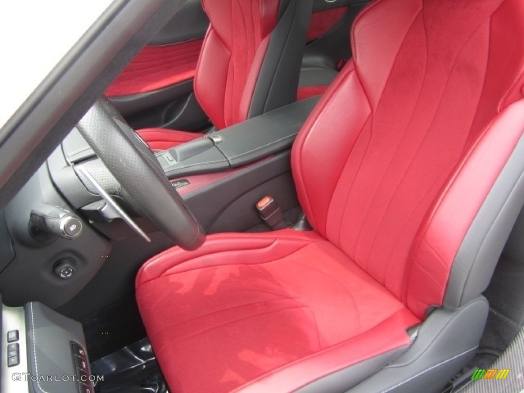 2021 LC 500 Coupe - Ultra White / Circuit Red photo #19