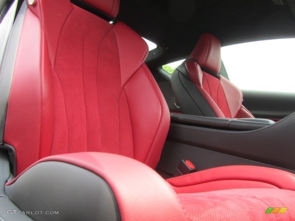 2021 LC 500 Coupe - Ultra White / Circuit Red photo #23