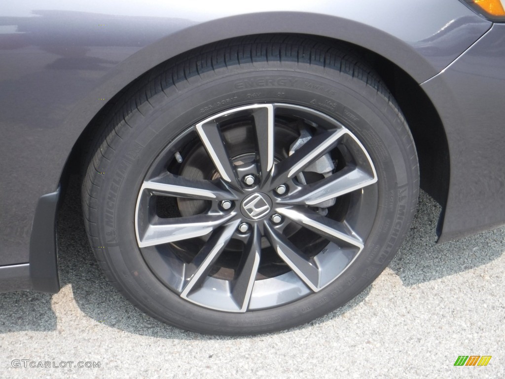 2021 Accord EX-L - Modern Steel Metallic / Black photo #4