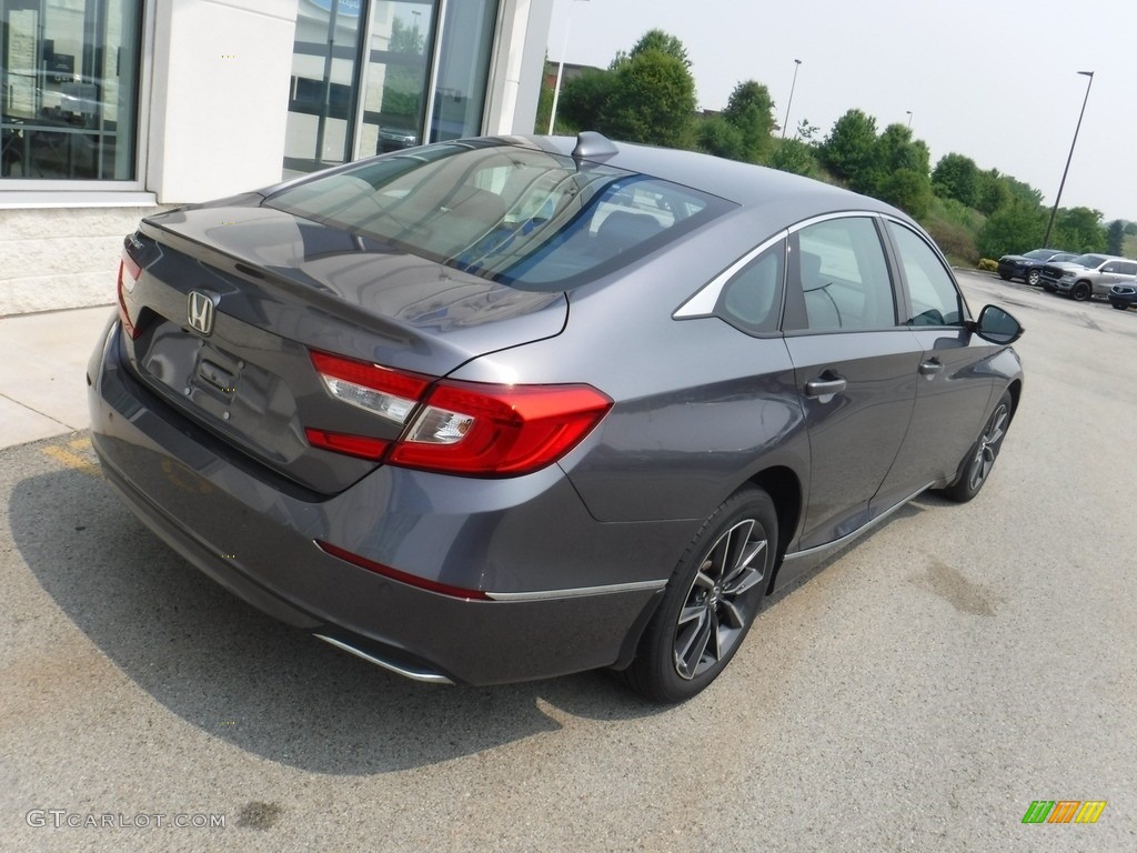 2021 Accord EX-L - Modern Steel Metallic / Black photo #10