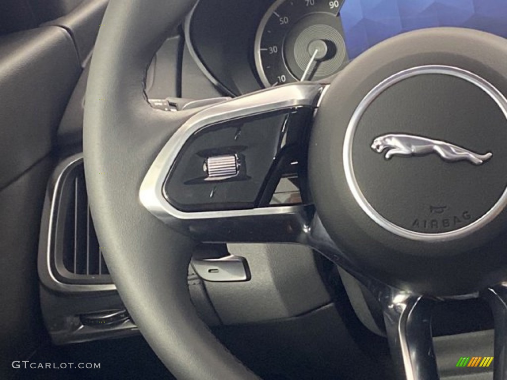 2023 Jaguar E-PACE P250 SE AWD Ebony/Ebony Steering Wheel Photo #146191578