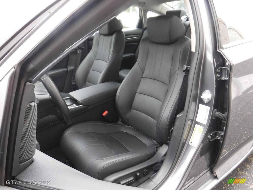 2021 Accord EX-L - Modern Steel Metallic / Black photo #16