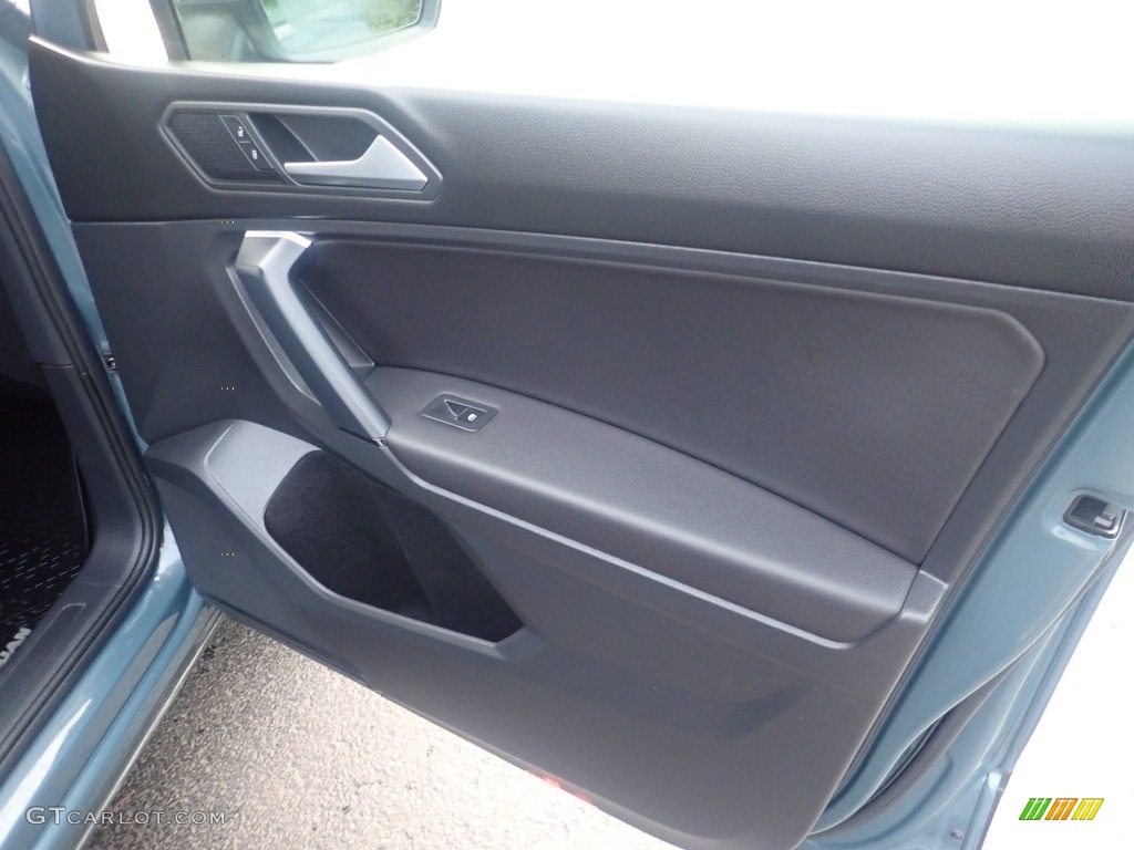 2019 Tiguan SE 4MOTION - Stone Blue Metallic / Titan Black photo #15