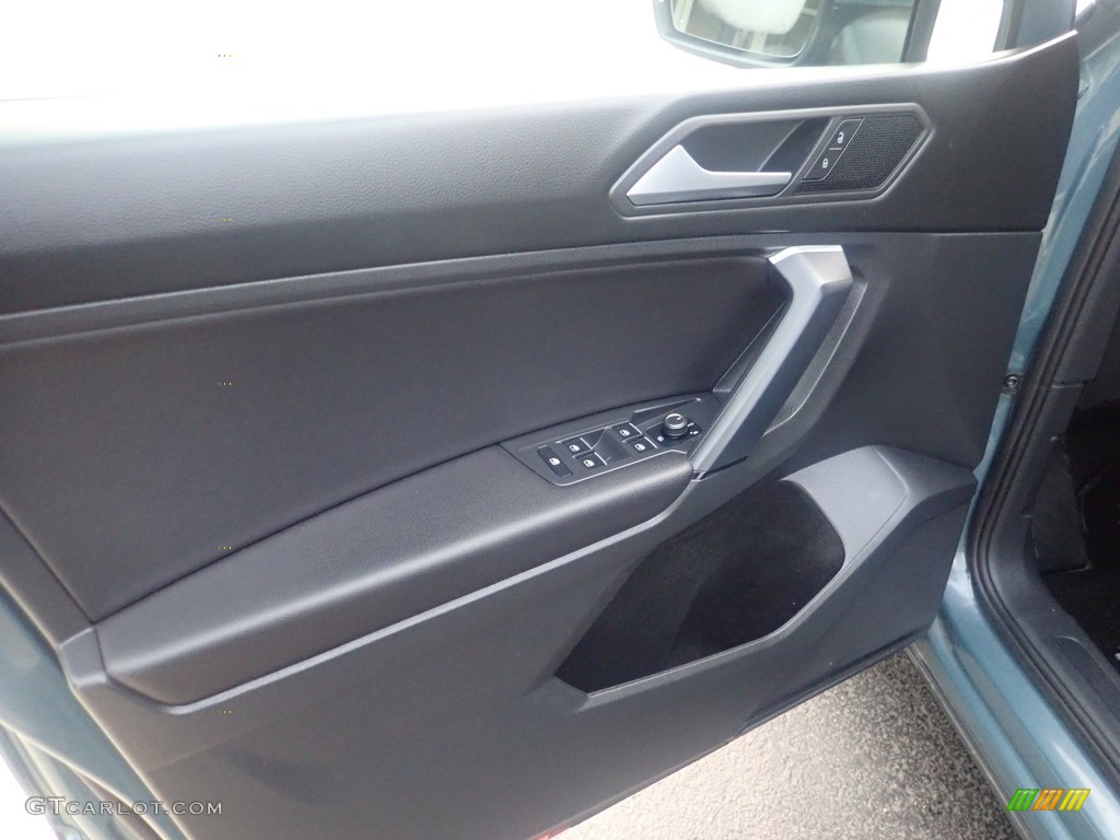 2019 Tiguan SE 4MOTION - Stone Blue Metallic / Titan Black photo #22