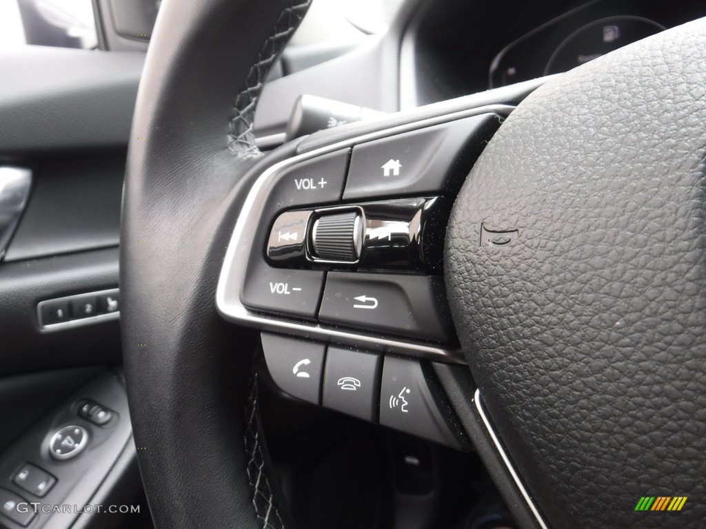 2021 Accord EX-L - Modern Steel Metallic / Black photo #27