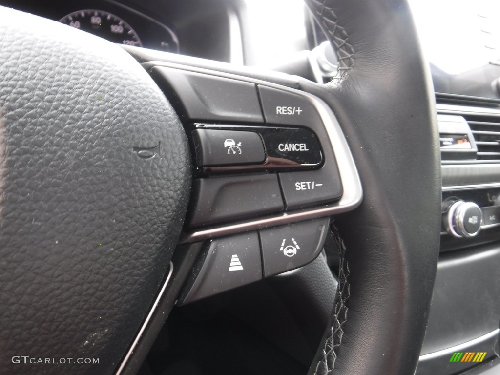 2021 Accord EX-L - Modern Steel Metallic / Black photo #28