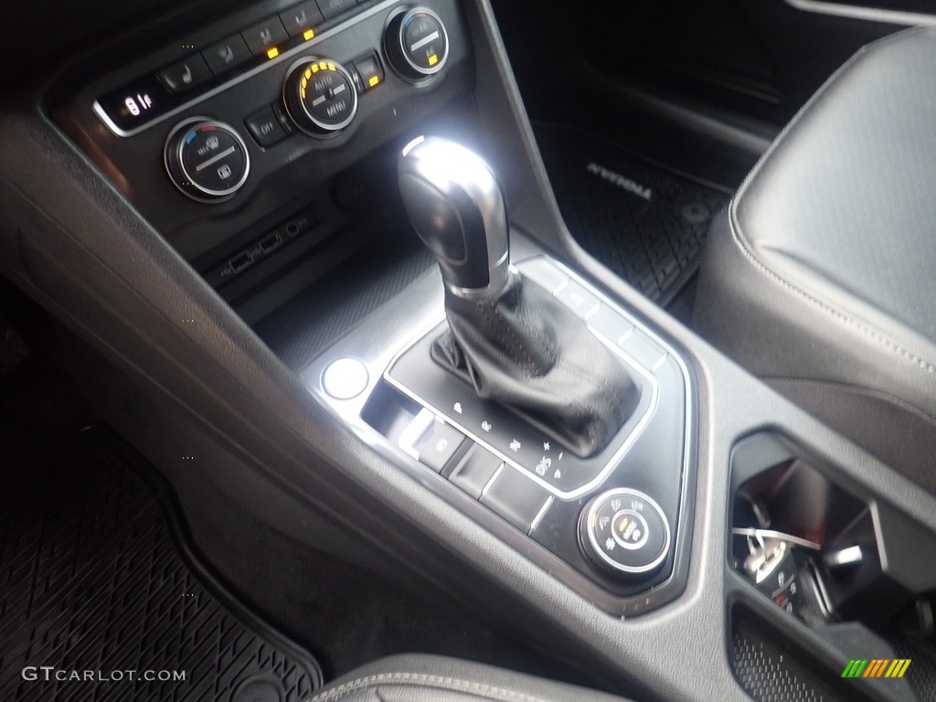 2019 Tiguan SE 4MOTION - Stone Blue Metallic / Titan Black photo #25