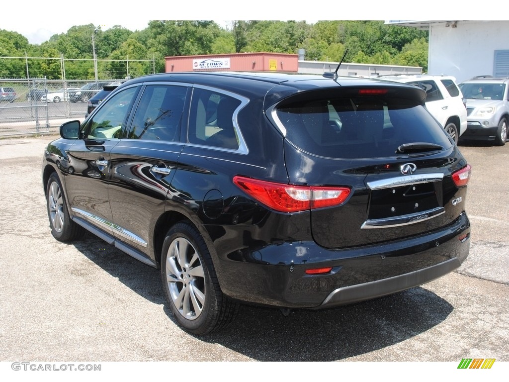 2015 QX60 3.5 AWD - Black Obsidian / Wheat photo #3