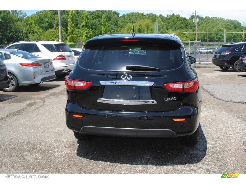 2015 QX60 3.5 AWD - Black Obsidian / Wheat photo #4