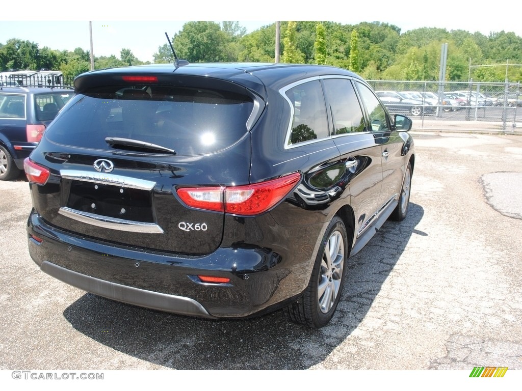 2015 QX60 3.5 AWD - Black Obsidian / Wheat photo #5