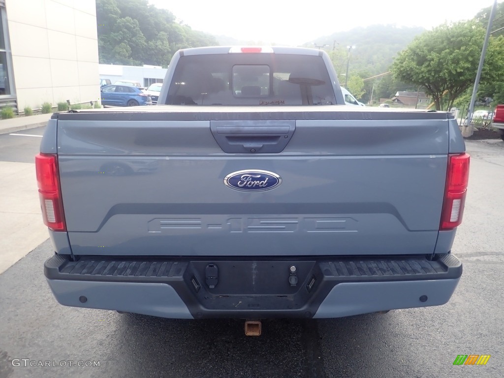 2019 F150 Lariat SuperCrew 4x4 - Abyss Gray / Black photo #3