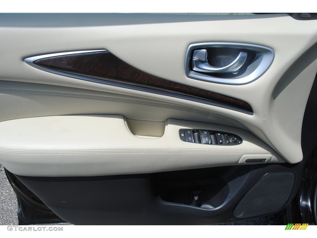 2015 QX60 3.5 AWD - Black Obsidian / Wheat photo #10