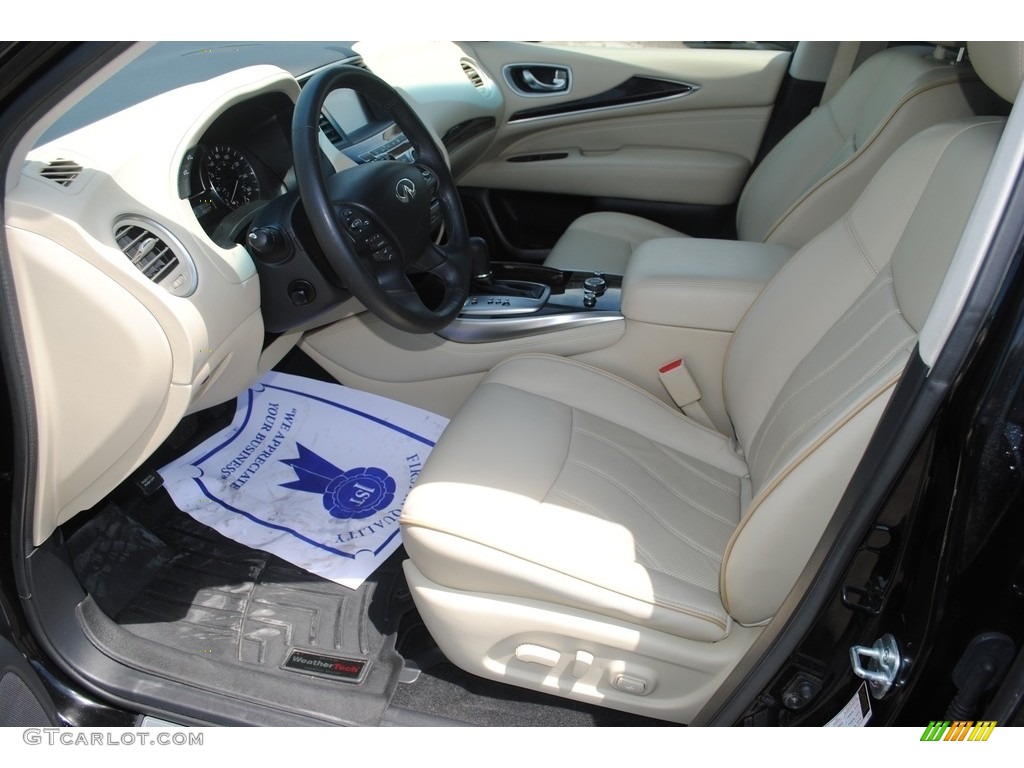 2015 QX60 3.5 AWD - Black Obsidian / Wheat photo #11