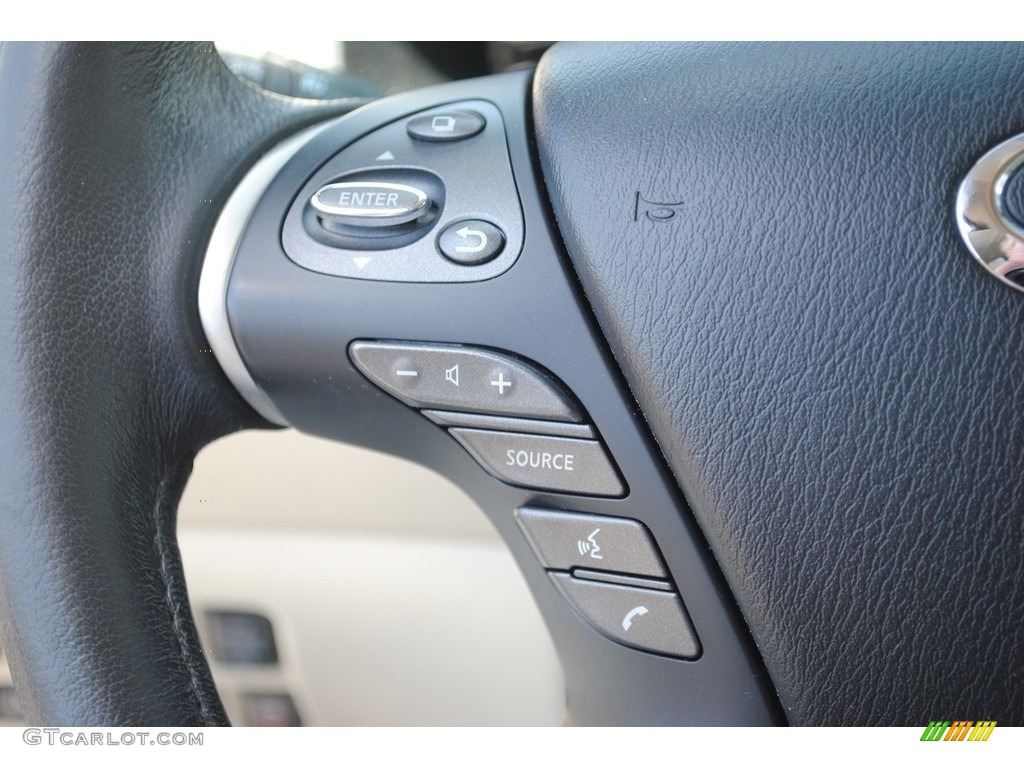 2015 QX60 3.5 AWD - Black Obsidian / Wheat photo #13