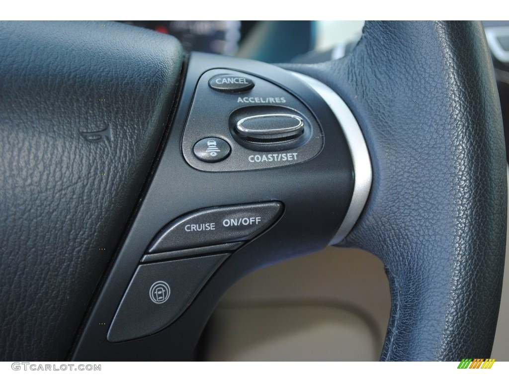 2015 QX60 3.5 AWD - Black Obsidian / Wheat photo #14