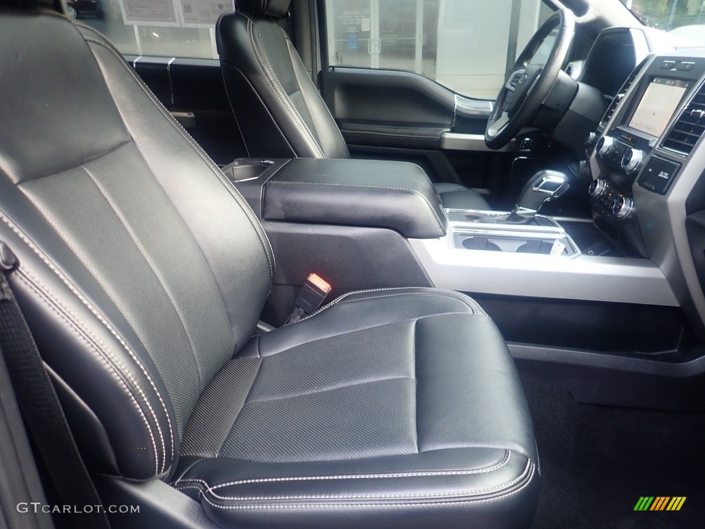2019 F150 Lariat SuperCrew 4x4 - Abyss Gray / Black photo #11