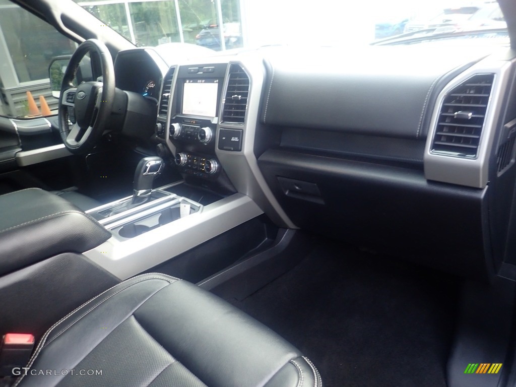 2019 F150 Lariat SuperCrew 4x4 - Abyss Gray / Black photo #12