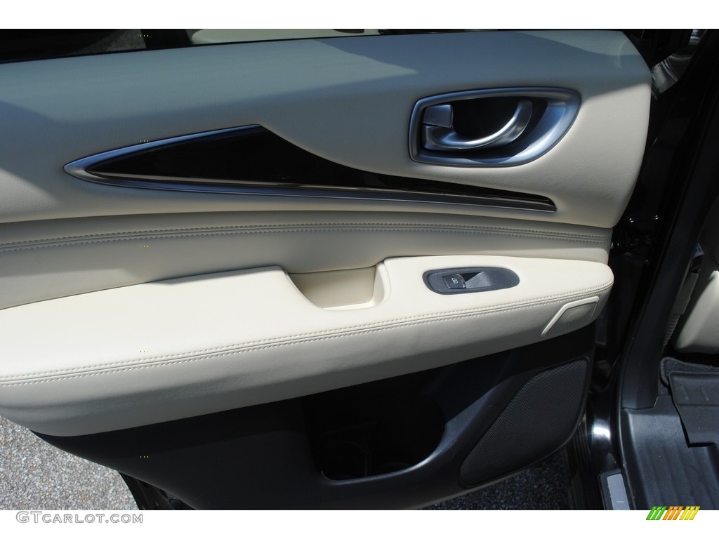 2015 QX60 3.5 AWD - Black Obsidian / Wheat photo #20