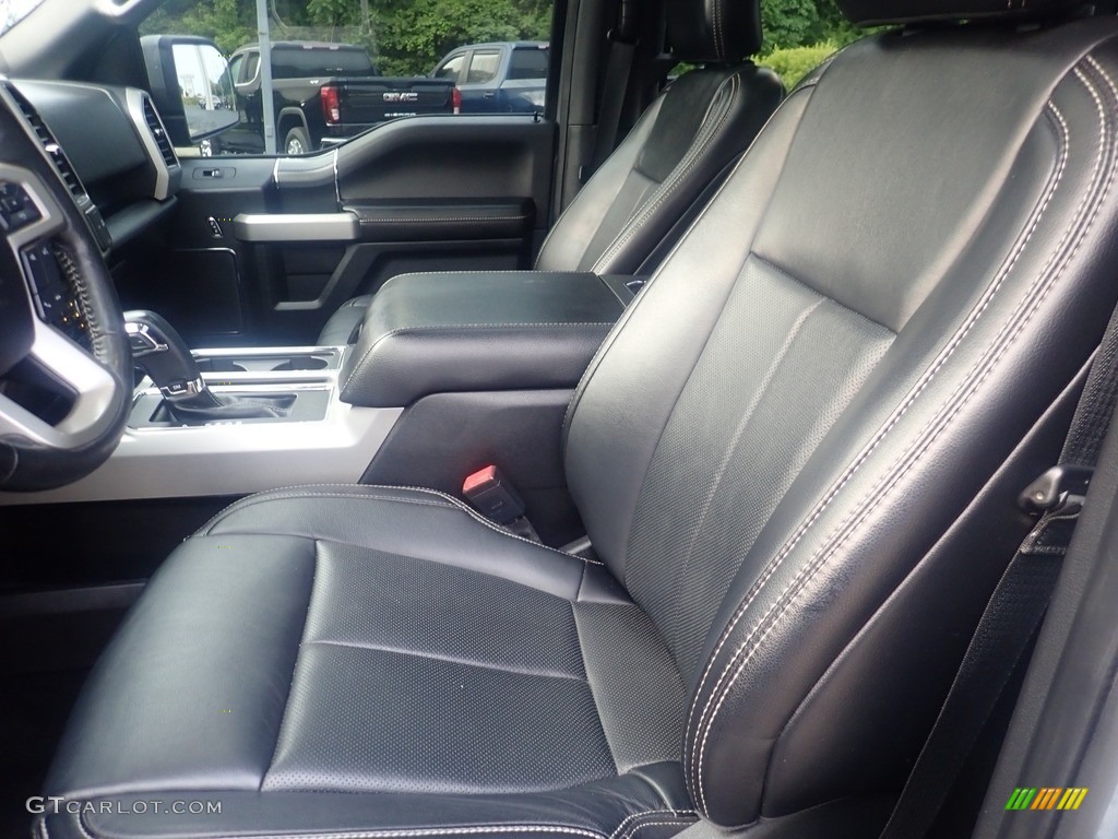 2019 F150 Lariat SuperCrew 4x4 - Abyss Gray / Black photo #16