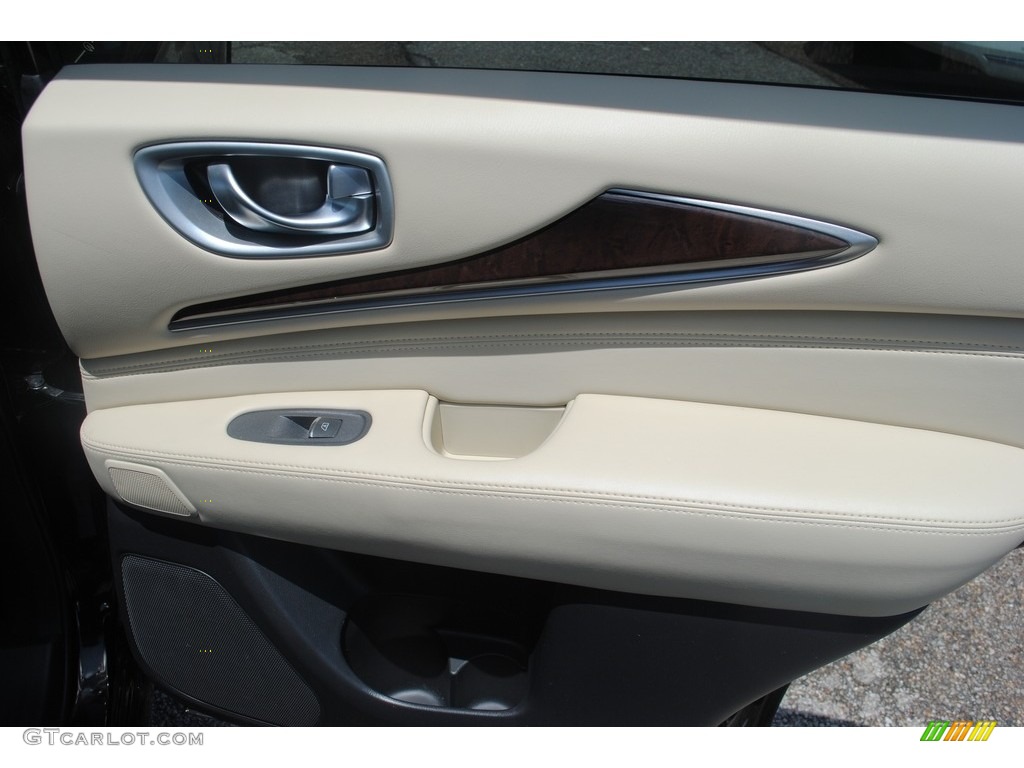 2015 QX60 3.5 AWD - Black Obsidian / Wheat photo #25