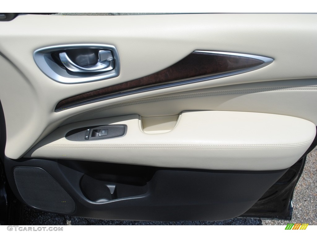 2015 QX60 3.5 AWD - Black Obsidian / Wheat photo #27
