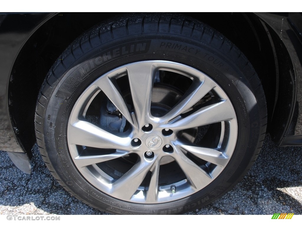 2015 QX60 3.5 AWD - Black Obsidian / Wheat photo #30